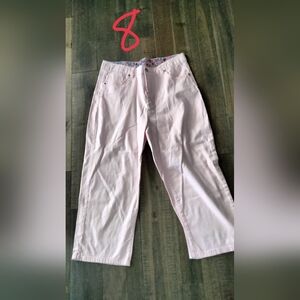 Basic Editions Light Pink Women's Straight Leg Shorts